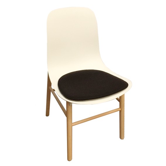 Kristalia Sharky Chair Stuhlkissen aus Wollfilz