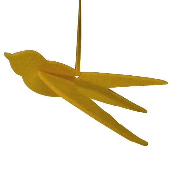 Filzschwalbe Safran Gelb